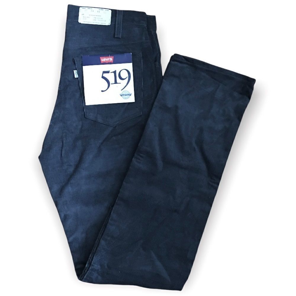 VINTAGE Levi’s 519 Gray Corduroy Pants | 31 x 34